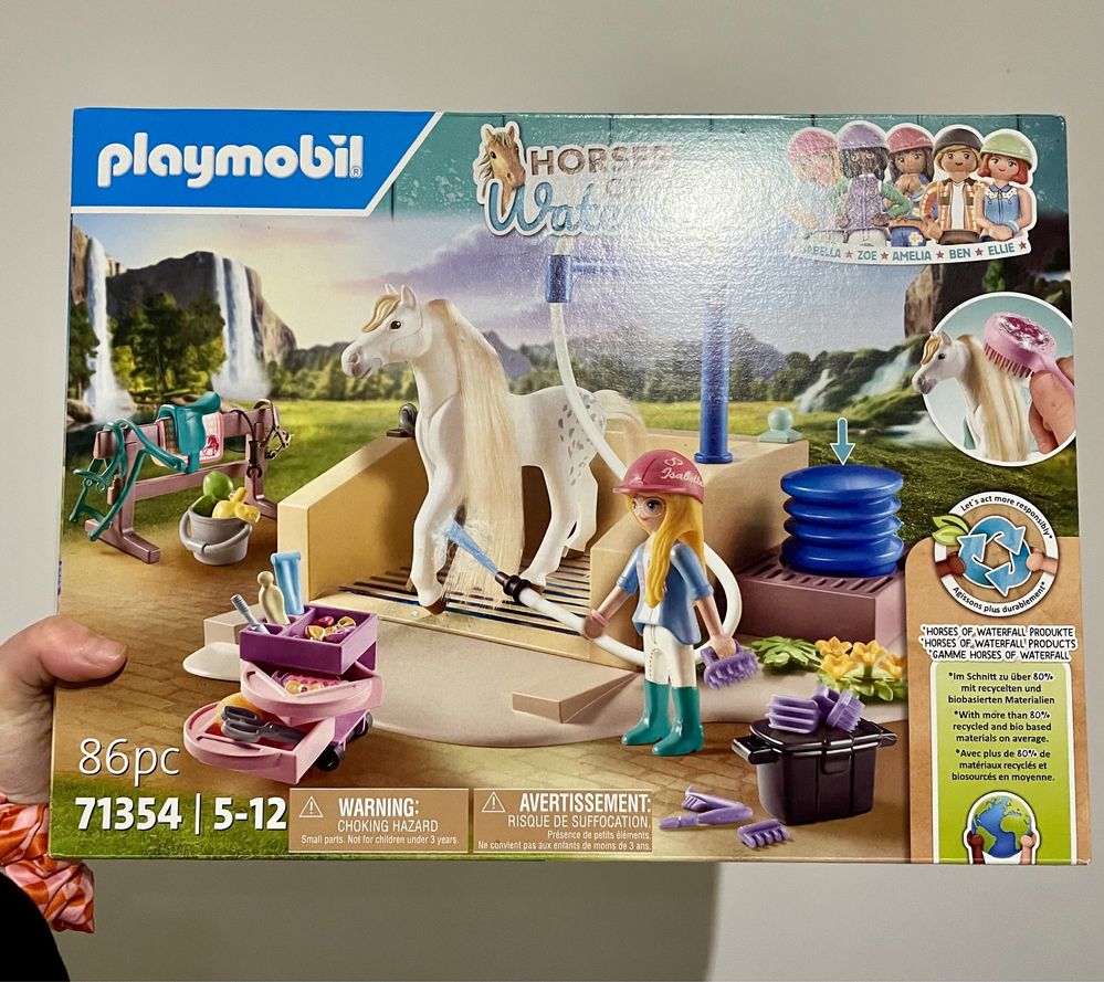 Playmobil 71354 Horses of Waterfall z myjnią dla koni