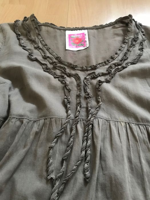 Sukienka z falbankami, ubrania, moda, sukienka kurtka, tunika