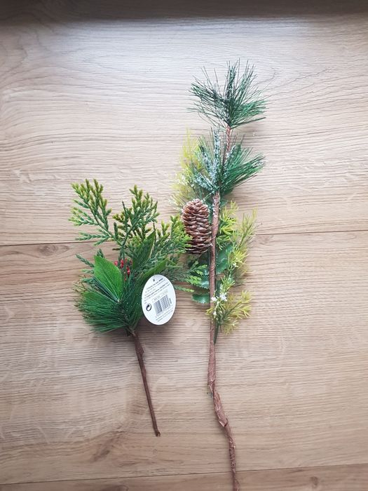 Nowe ozdoby galazkowe 2 sztuk