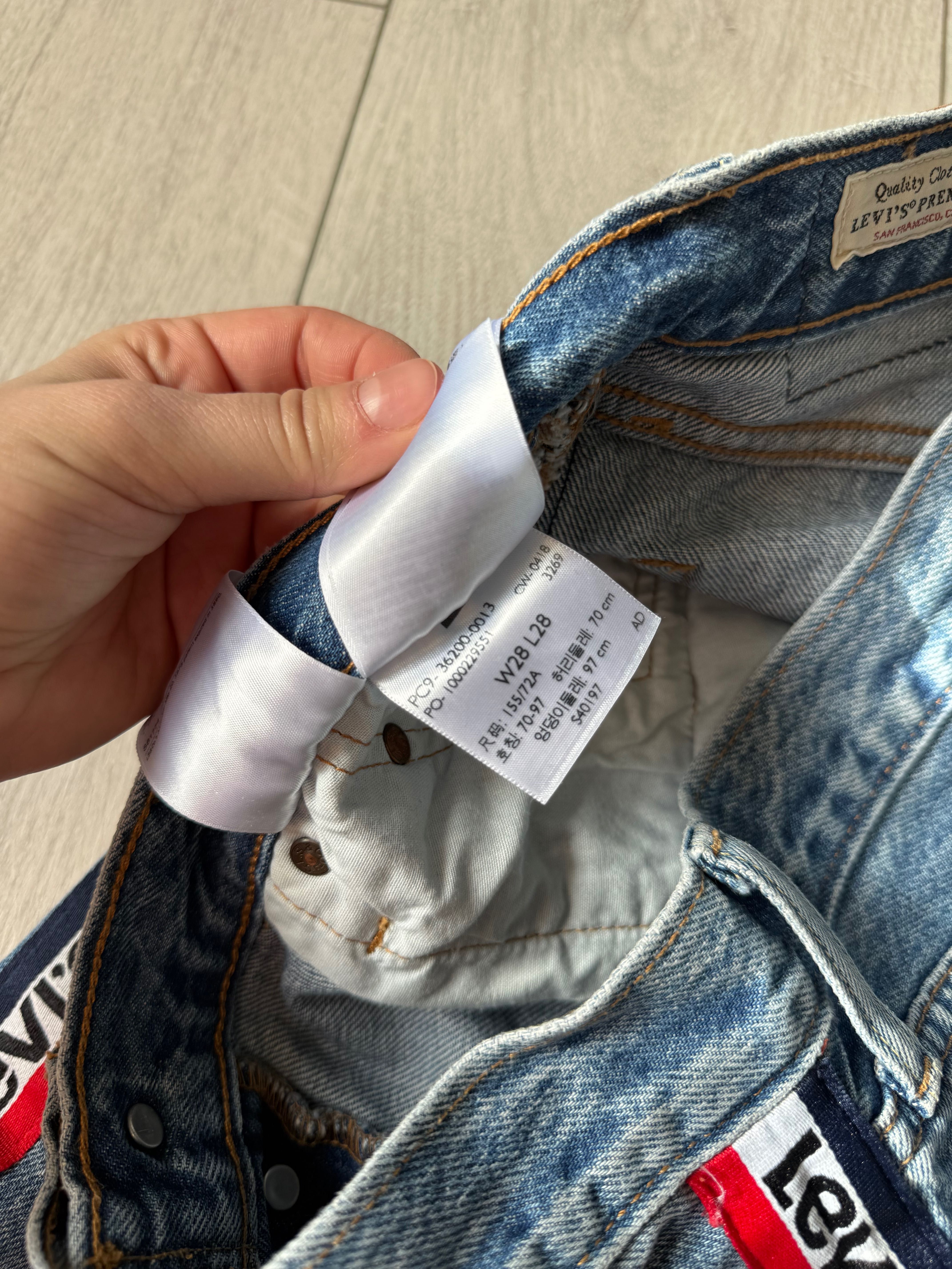 Jeansy Levis 501