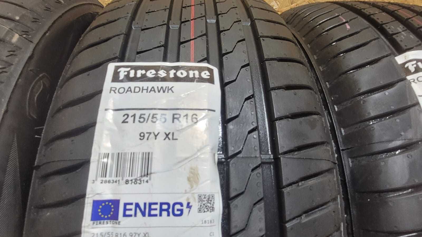 Opony letnie 215/55/16 Firestone Roadhawk 97Y NOWE 2023r.