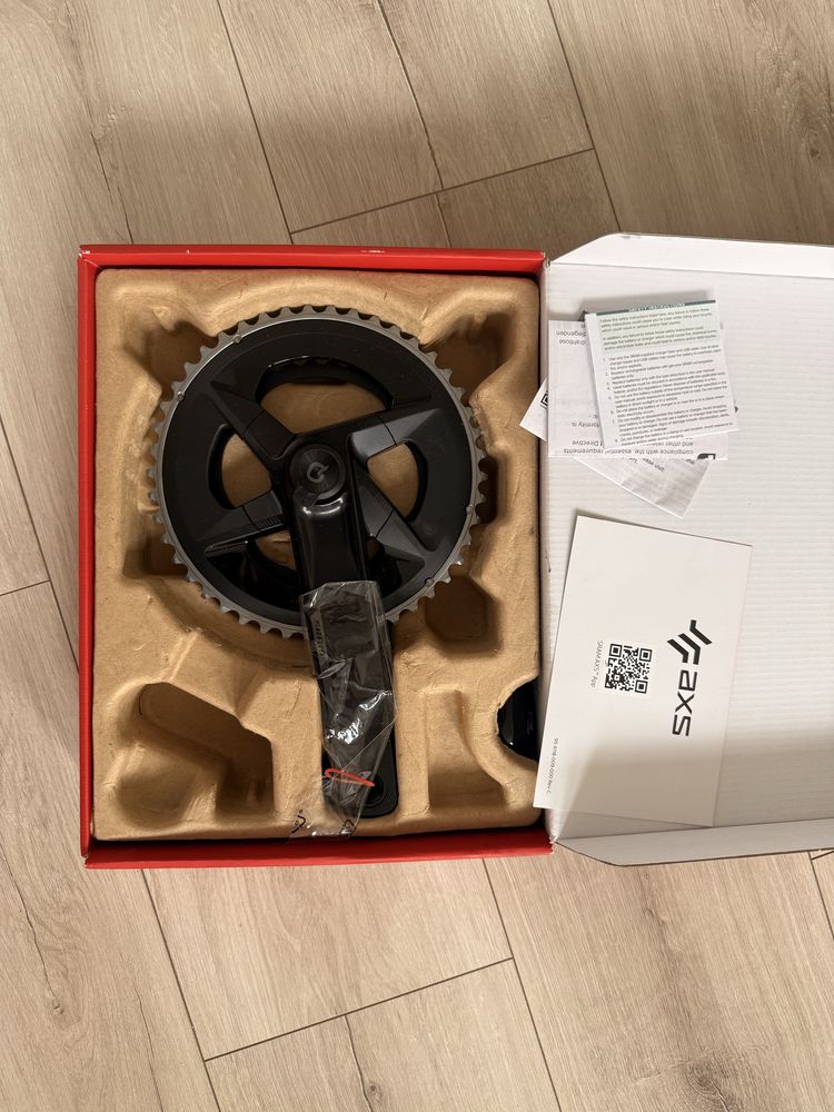 korba SRAM Rival Quarq z pomiarem mocy