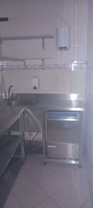 Café montado pronto a usar