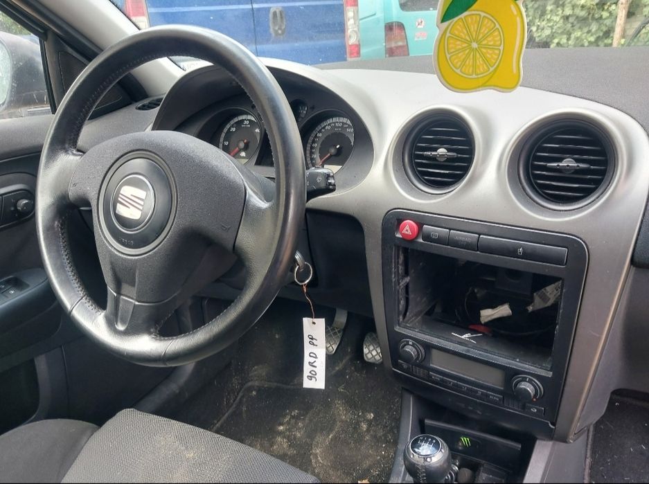 Części seat ibiza III 6l silnik 1.9 tdi asz drzwi kolor lc9z