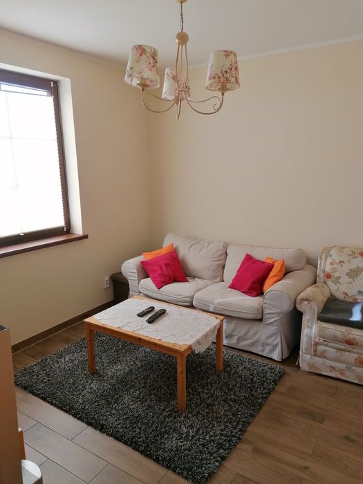 Domek na Kaszubach z kominkiem i balia staw rybki