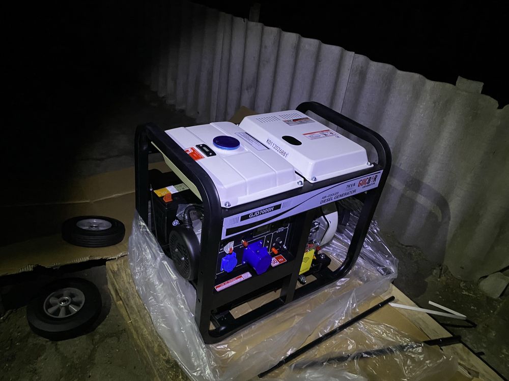 Дизельний генератор GUCBIR GJD7000H 7 ква 5,6 квт