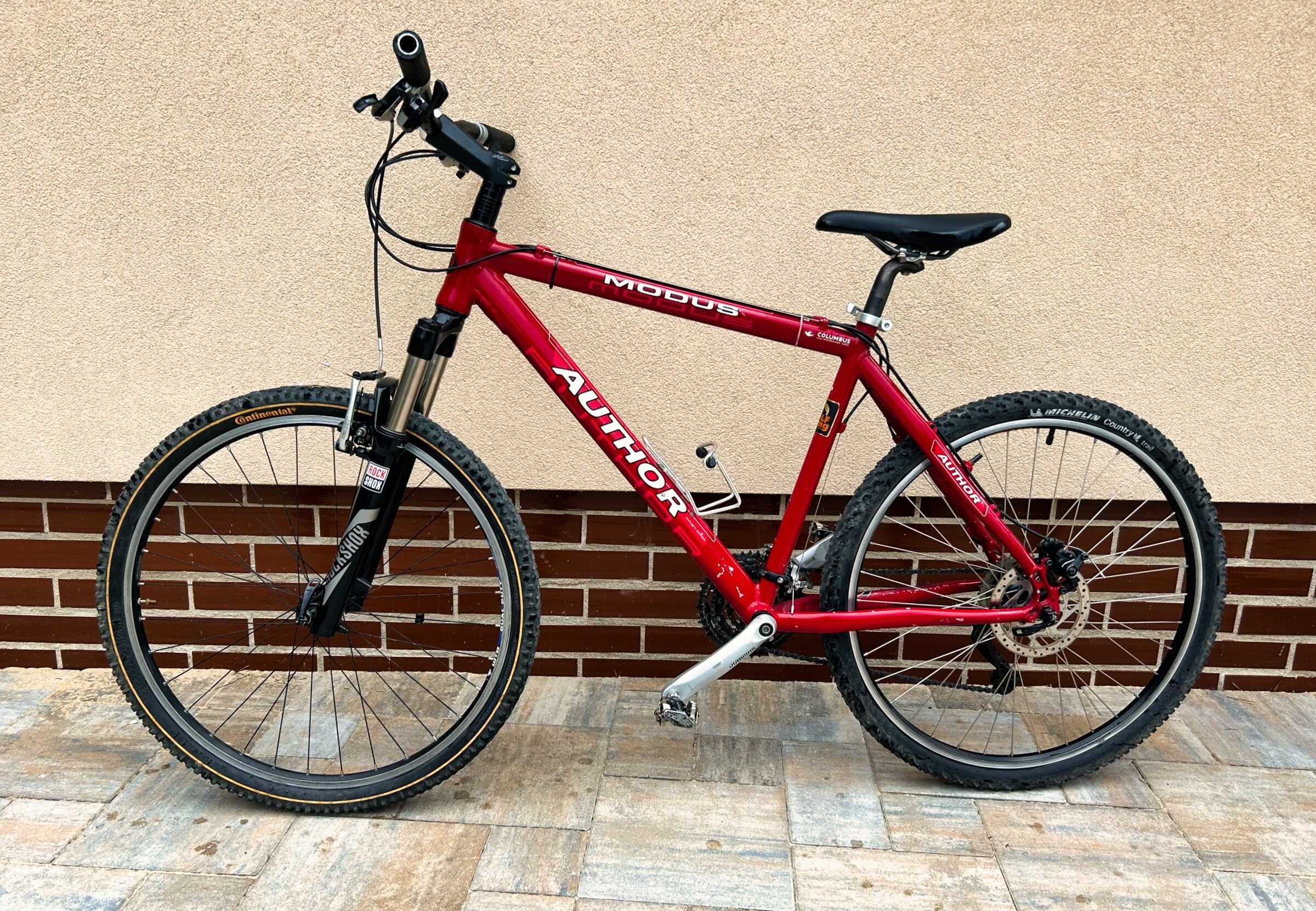 Rower Author Modus 19 cali - Nowy amortyzator, osprzęt Deore XT