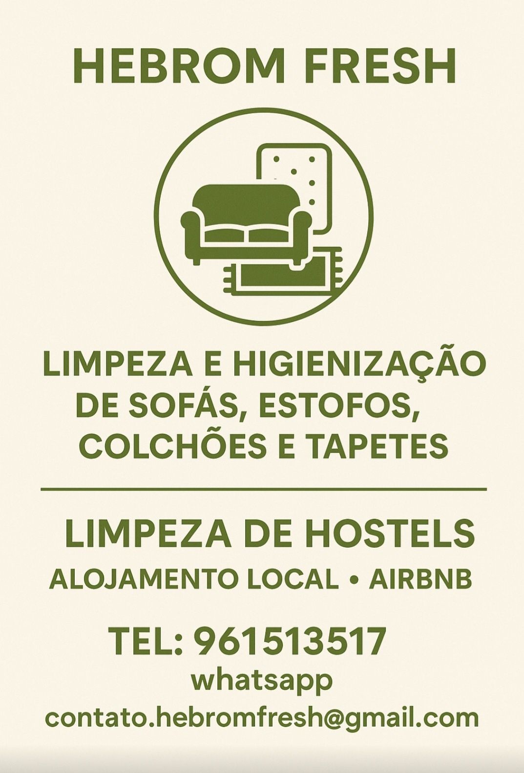Limpeza e Higienização