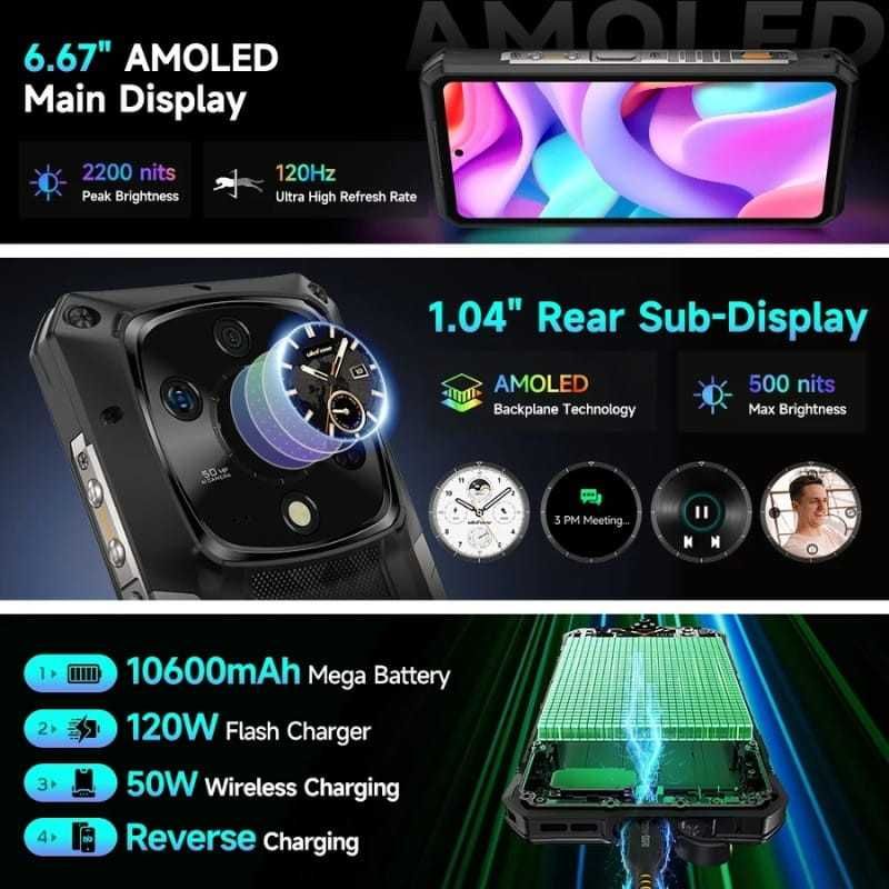 Ulefone Armor 28 Pro 5G 16GB/512GB IP69K 2.5GHz