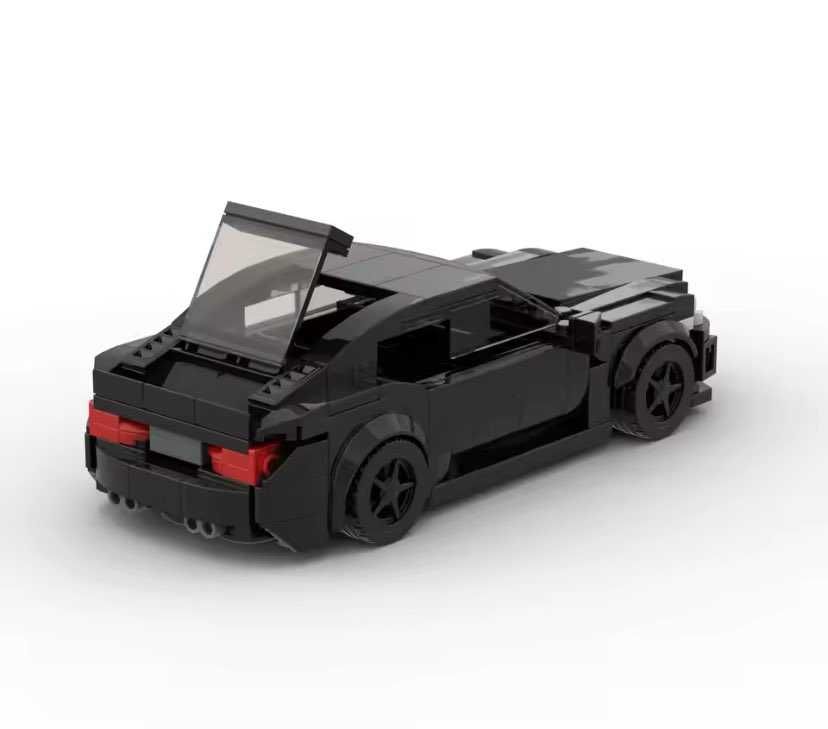 Klocki wzór LEGO BMW M4 Autko Samochodzik Prezent wyścigowy Pudełko