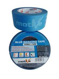 Taśma Malarska Niebieska Papierowa BLUE MASKING TAPE 48x50m MOTIVE