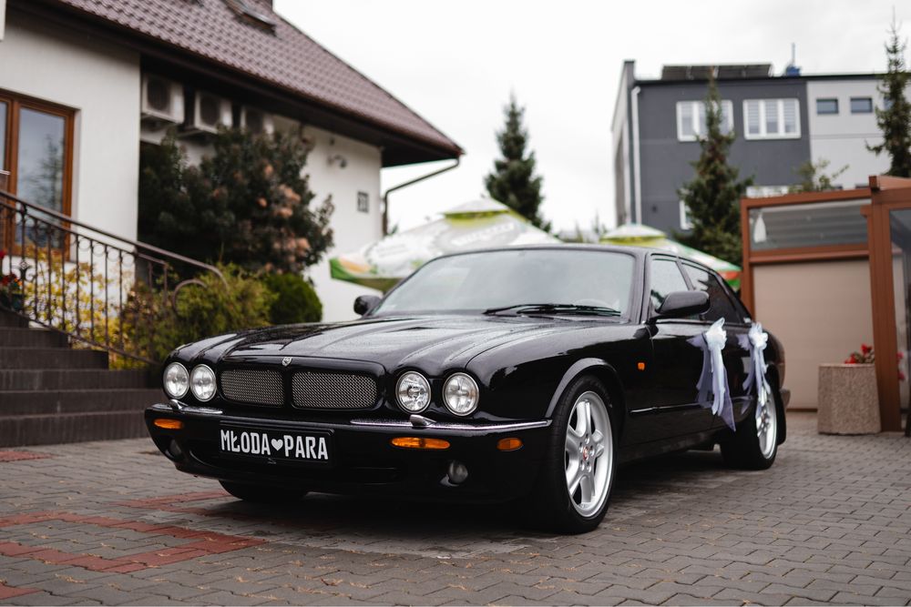 Auto do ślubu wesela Jaguar x308 łódzkie Pabianice Piotrków Bełchatów