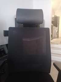 Ergonomic black office chair