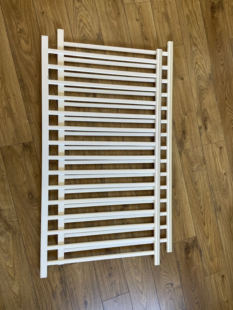 Łożeczko niemowlęce Country Cot 120x60 + bok otwarty DayBed + materac