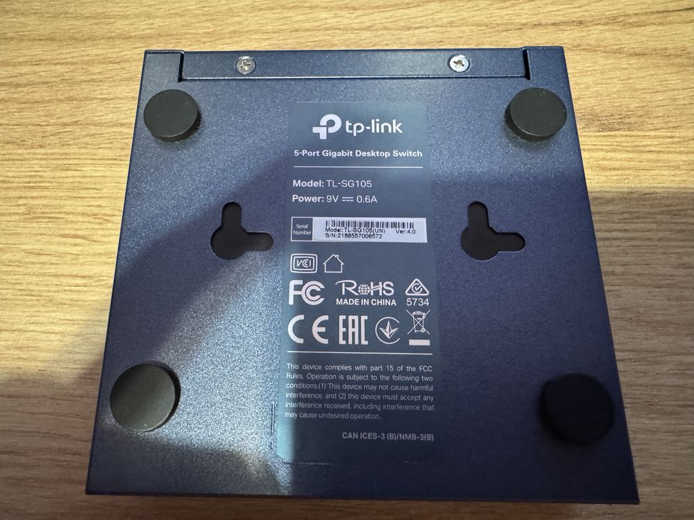 Комутатор (свіч) TP-Link TL-SG105 гігабіт
