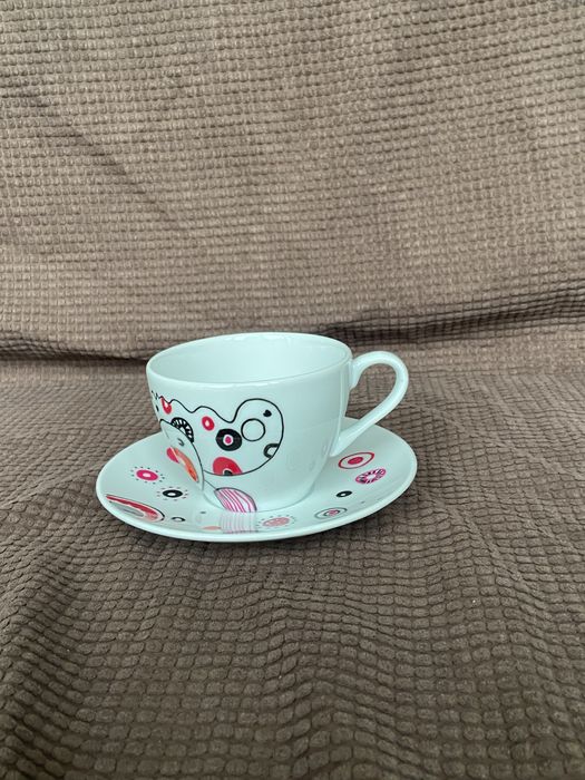 Filiżanka z talerzykiem IKEA