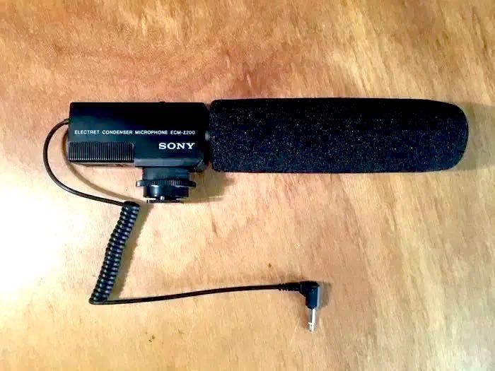 SONY ECM-200 electret condenser microphone