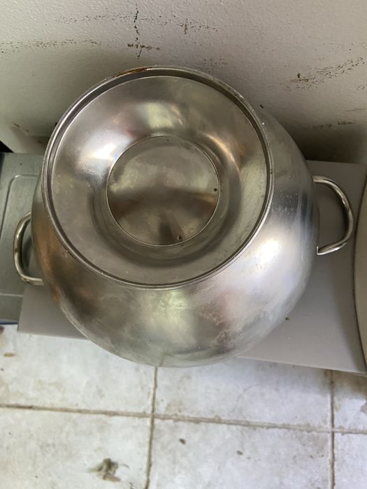 Terrina inox e balde gelo