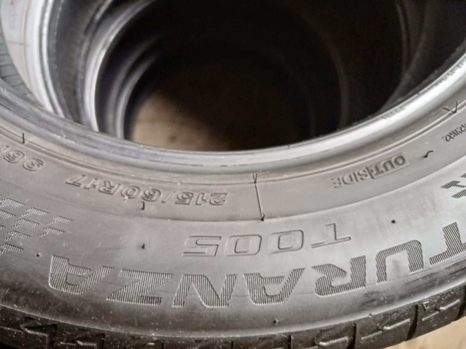 Opony Uzywane Bridgestone turanza T005 215/60 R17