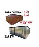Garaż blaszany 6x5 6x6 Garaże blaszane / PROMOCJA! Cały Kraj ! SZYBKO