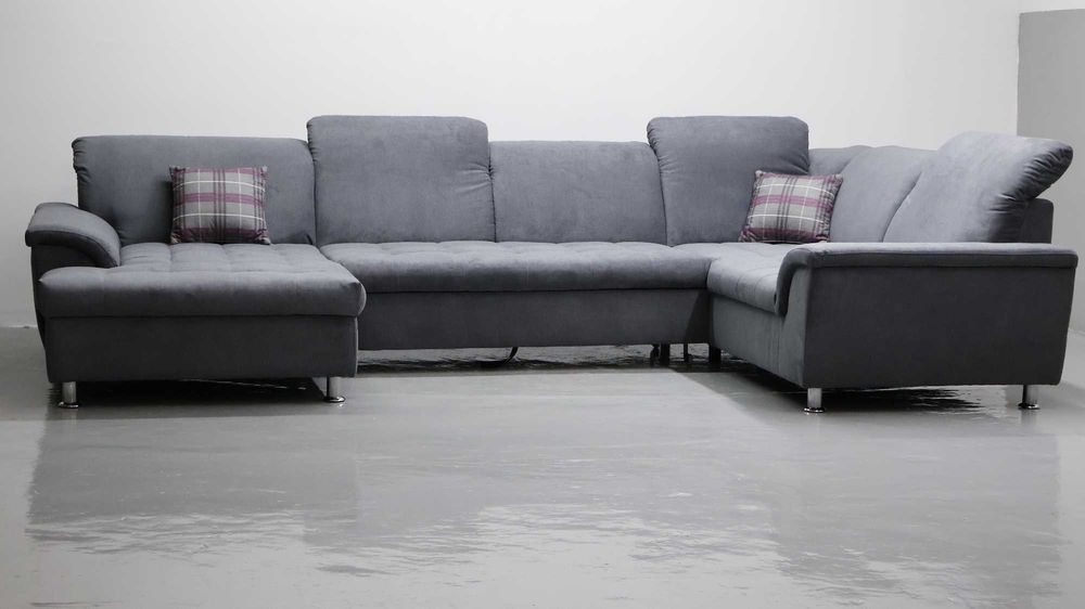 TMI narożnik Wielkie niemieckie U funkcja spania pojemnik rogówka sofa