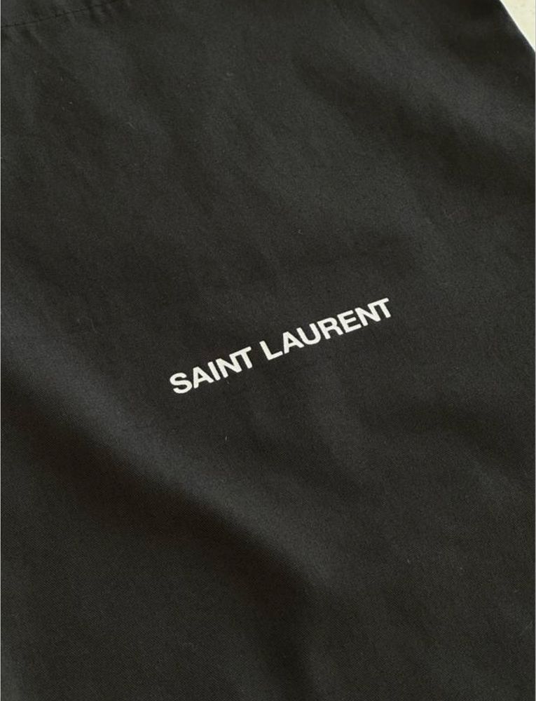 Сумка шоппер saint laurent оригинал черная
