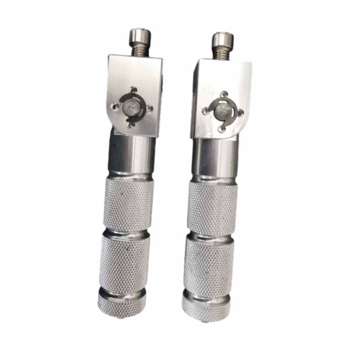 Pousa pés estribos traseiros alumínio universais moto cafe racer