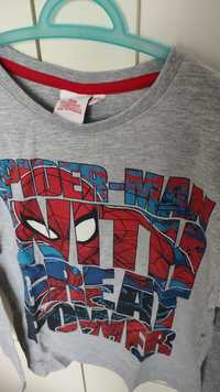 Spiderman - bluzka z długim rękawem, rozmierz 134