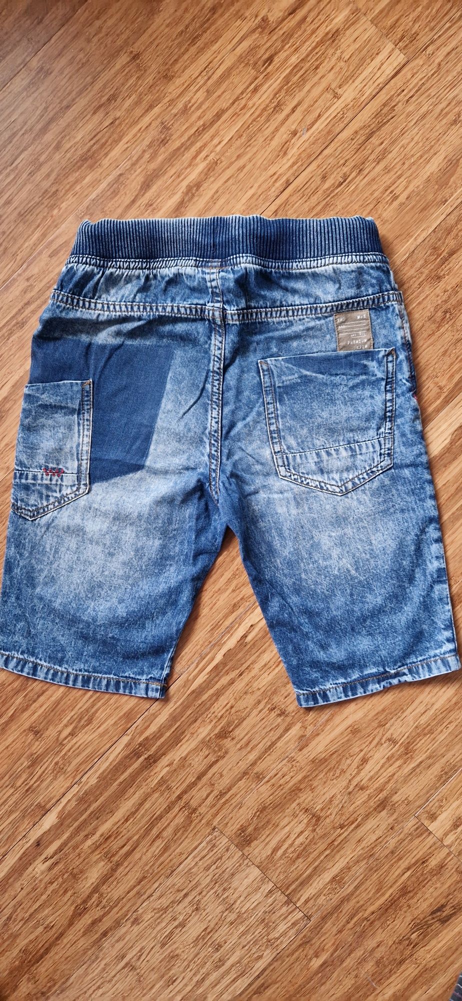 Zara boys bermudy jeansowe dla chłopca rozmiar 128