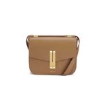 Сумка DeMellier Vancouver Leather Shoulder Bag Brown