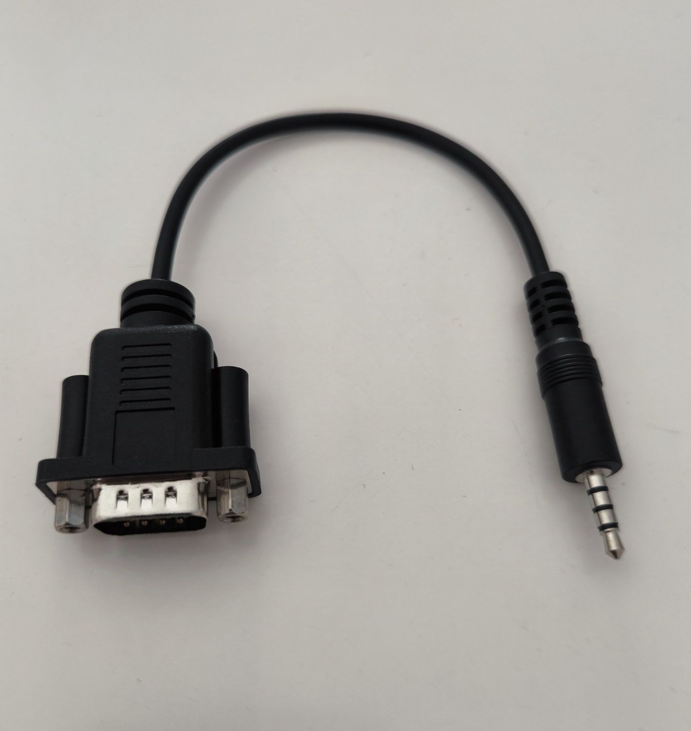 Conector RS232 para Jack 4 pólos de 3.5mm.