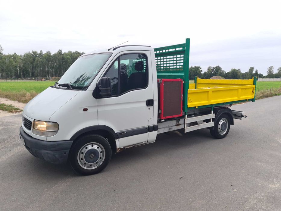 Opel Movano 2002 r 2.2 dti wywrotka