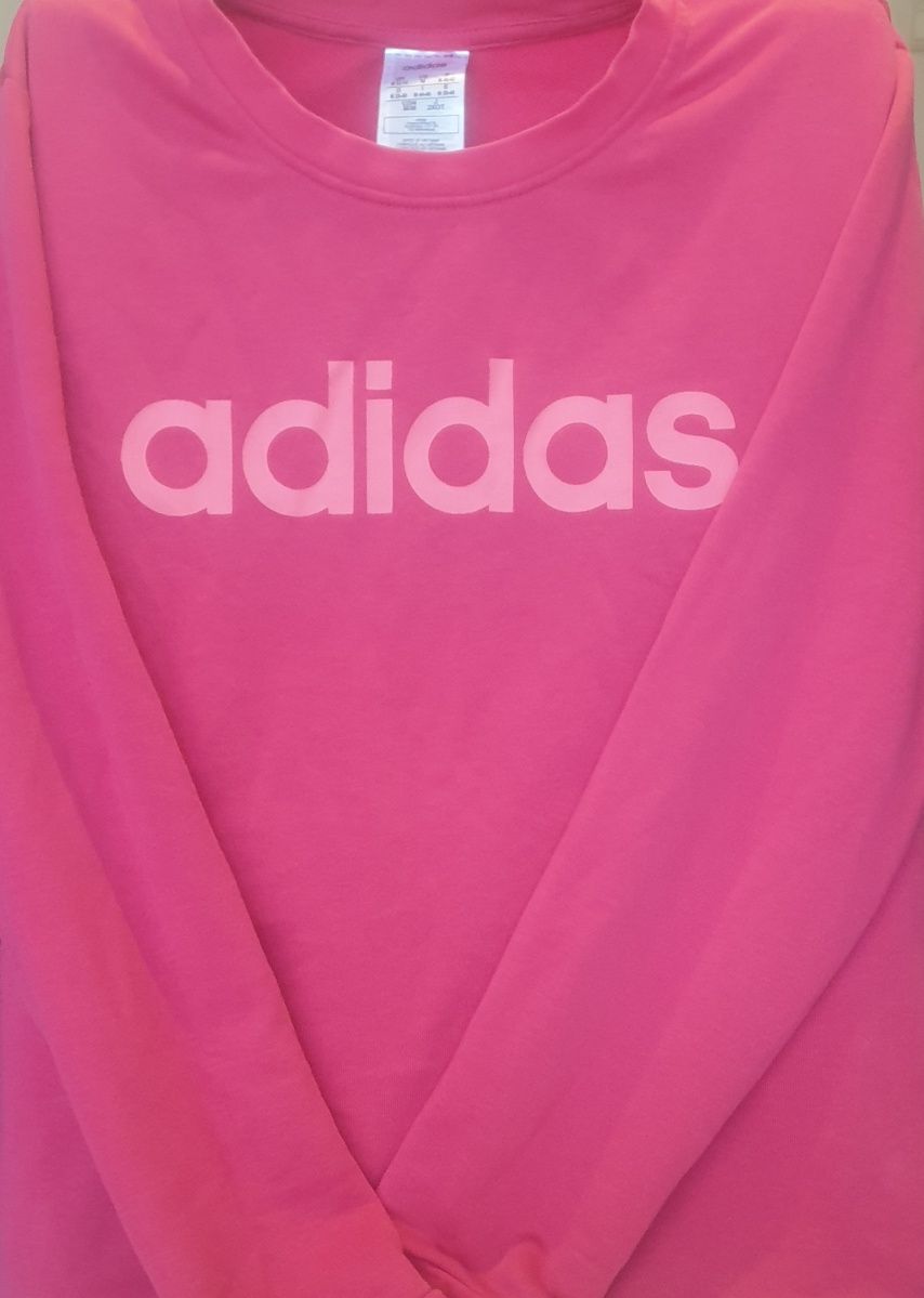 Bluza damska Adidas Essentials Linear różowa  M