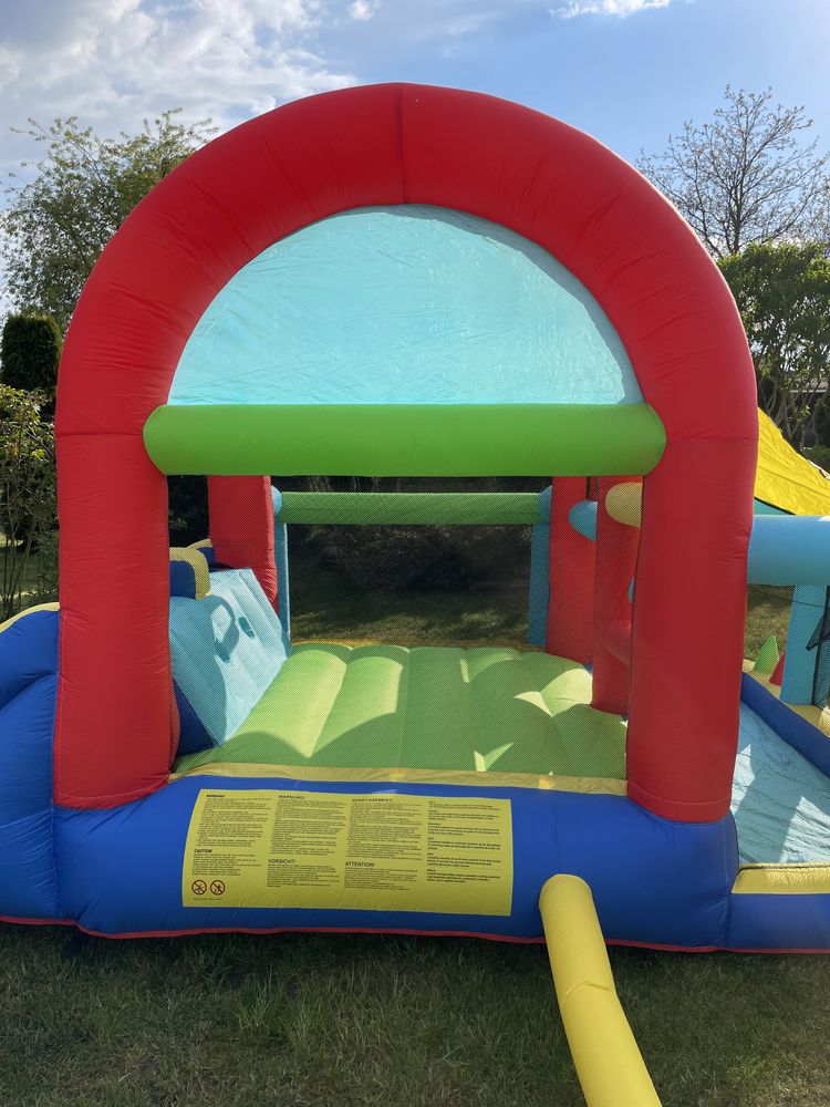 Dmuchaniec zjeżdzalnia zamek trampolina plac zabaw wynajem