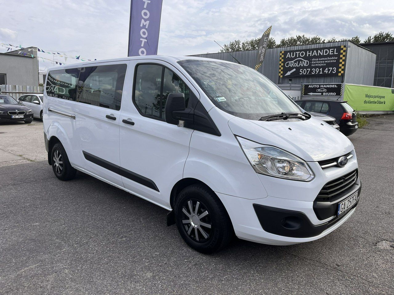 Ford Transit Custom Ford Transit Custom Salon PL 1-właś.100% bezwyp. 9-os. F-VAT23%