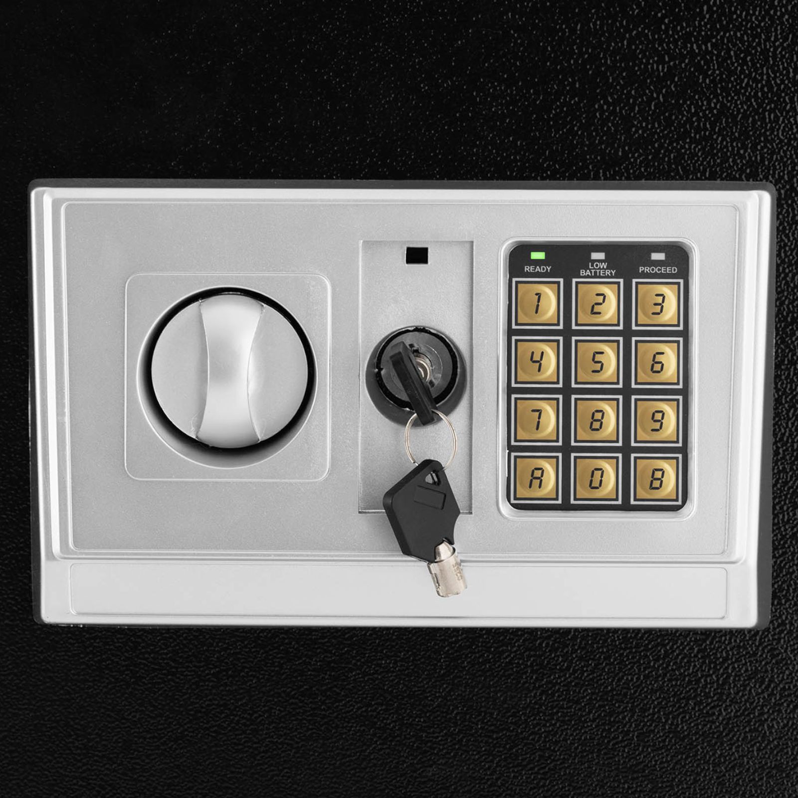 Sejf elektroniczny domowy biurowy z zamkiem szyfrowym 35x34.5x50 cm