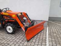Pług do śniegu na ładowacz tur traktorek kubota yanmar iseki  john