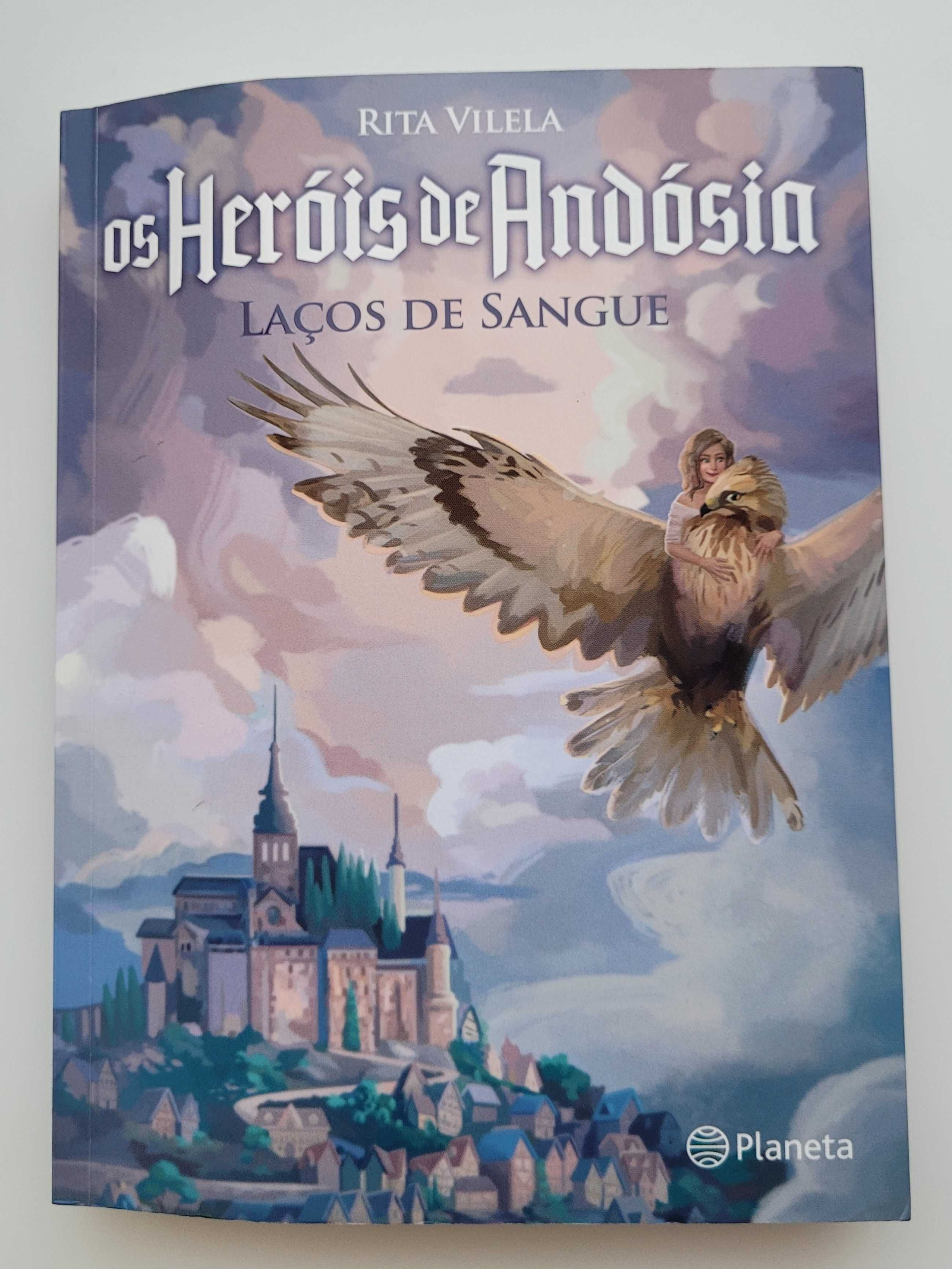 Livro " Heróis de Andósia"