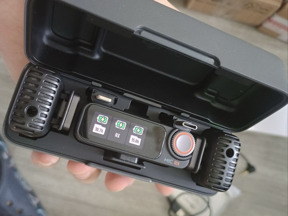 DJI Mic 2 – бездротова мікрофонна система (повний комплект) мікрофон