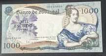 Nota Portugal 1000 escudos