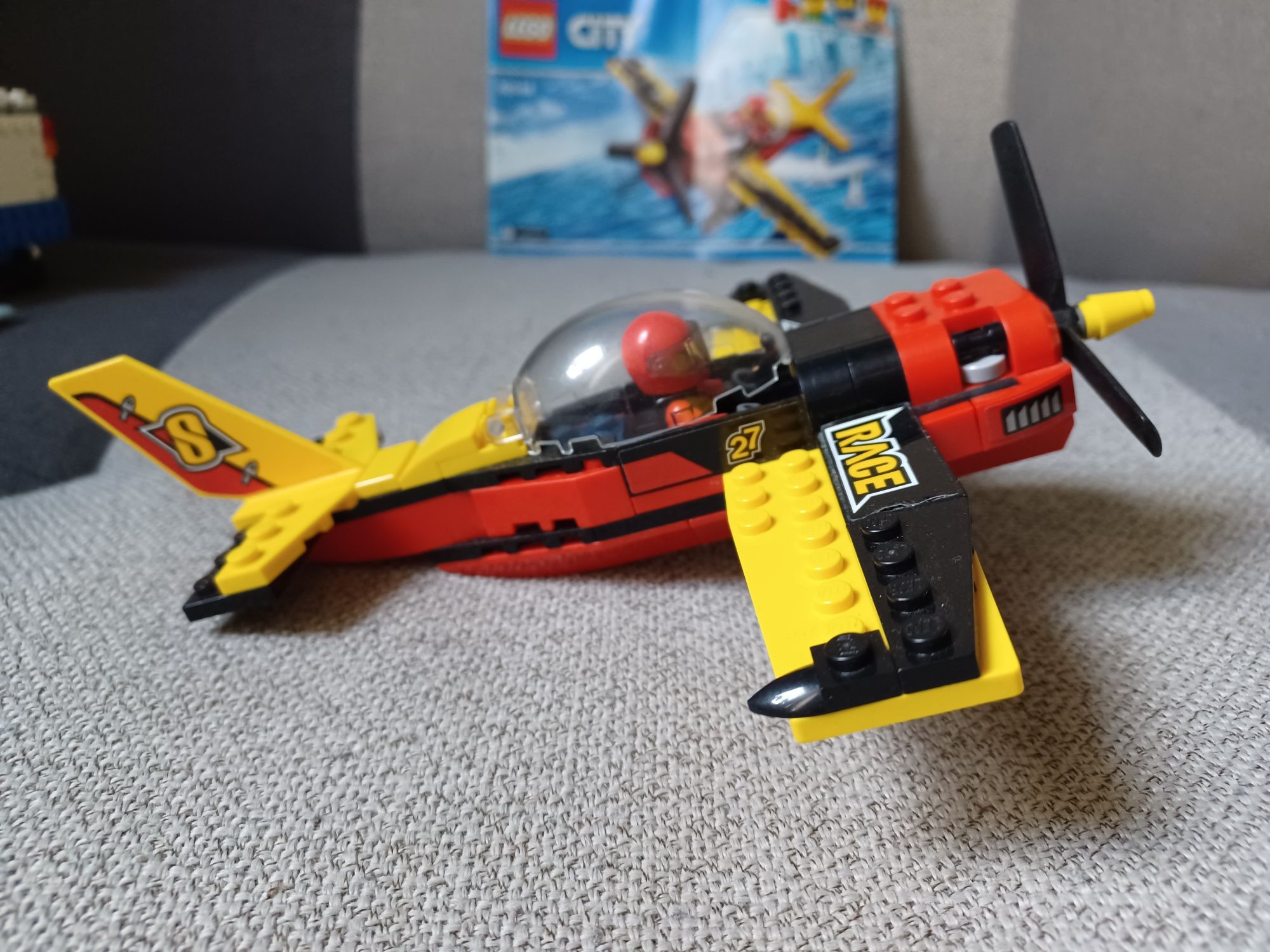 Lego City 60144 samolot sportowy