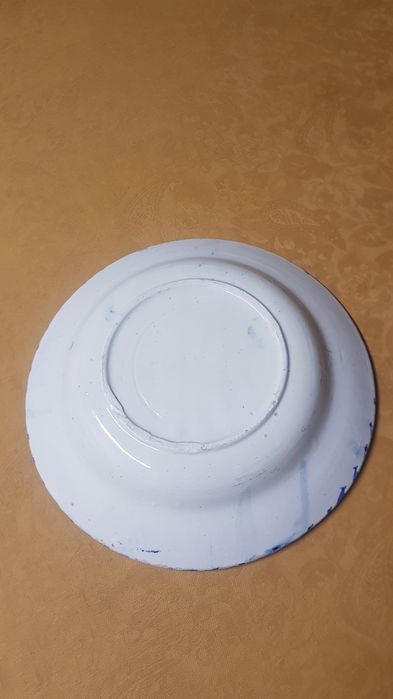 Grande Prato Faiança Policromada