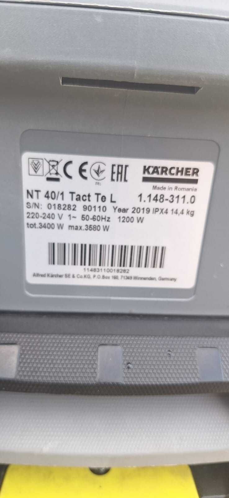 Odkurzacz Karcher NT40/1 Tact Te L