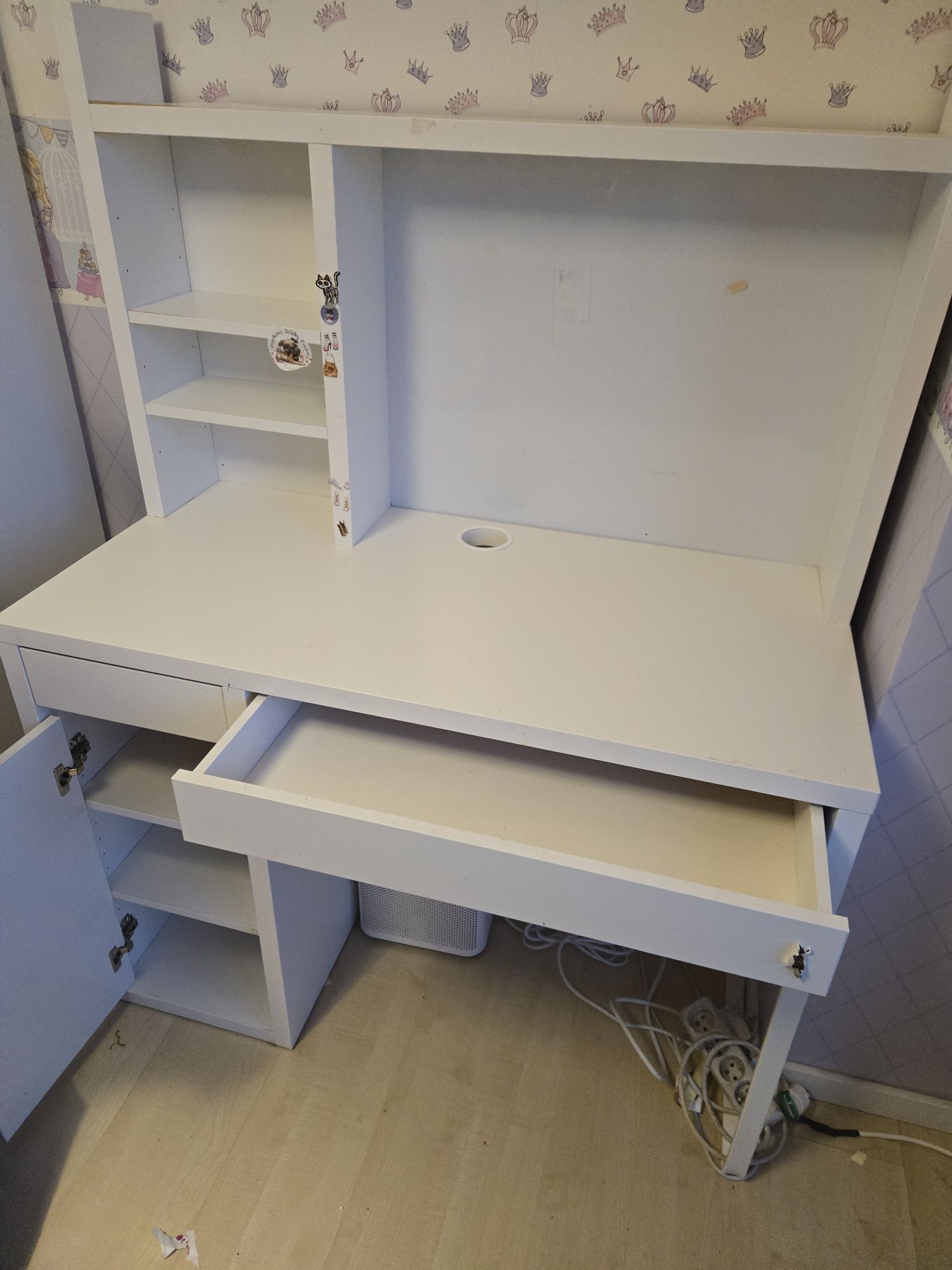 Biurko IKEA z dostawką