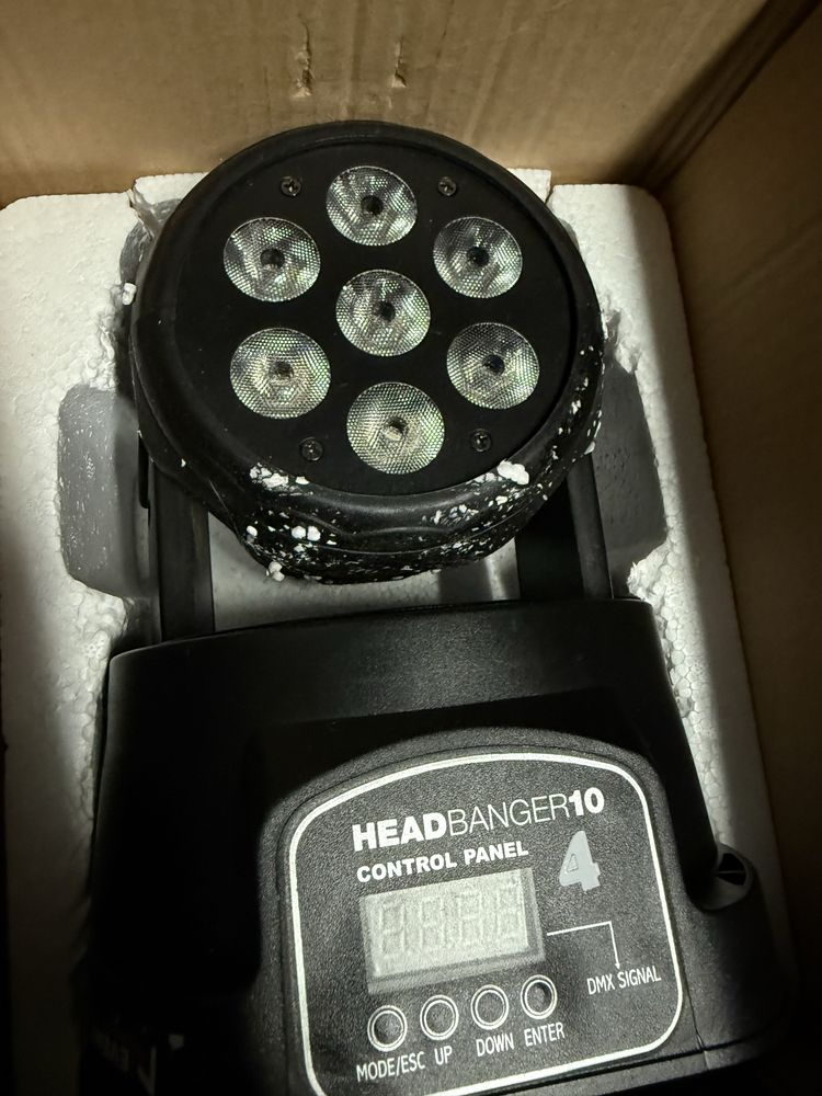 Stagg Headbanger 10 – Głowica  LED RGBW (4in1)