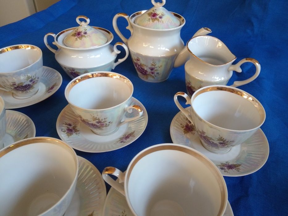 Фарфоровый чайный сервиз Барановка