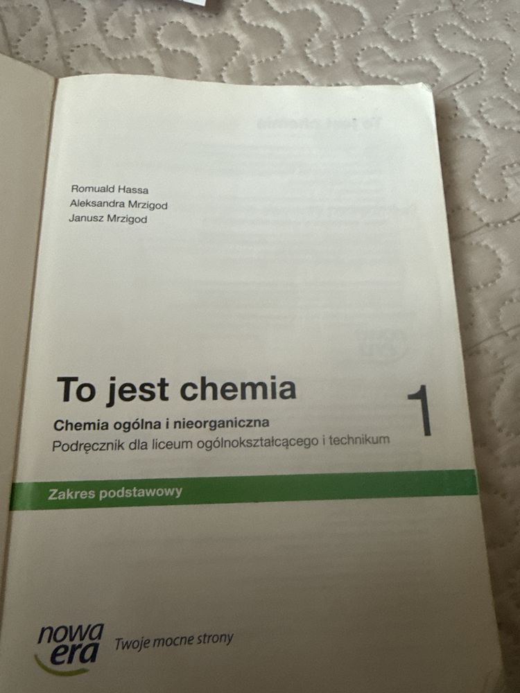 To jest chemia 1