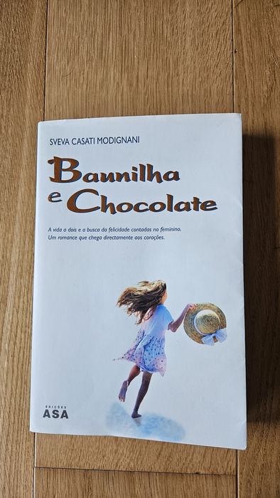 Livro "Baunilha e chocolate"