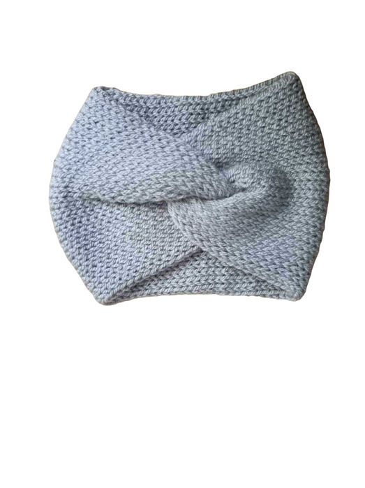 Opaska Handmade turban Węzeł szeroka Podwójna Jesień Zima Dwuwarstwowa