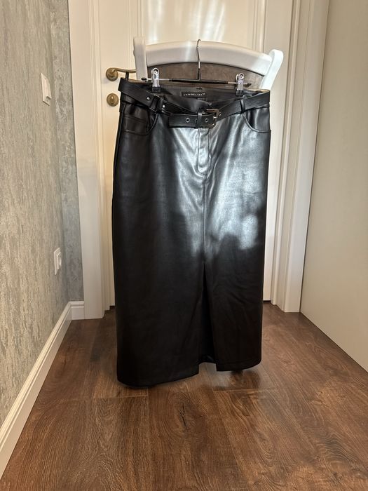 Спідниця юбка кожа